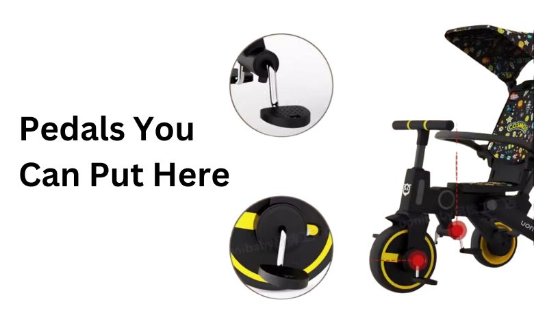 Pedals You Can Put in Uonibaby 7 in 1 Baby Tricycle