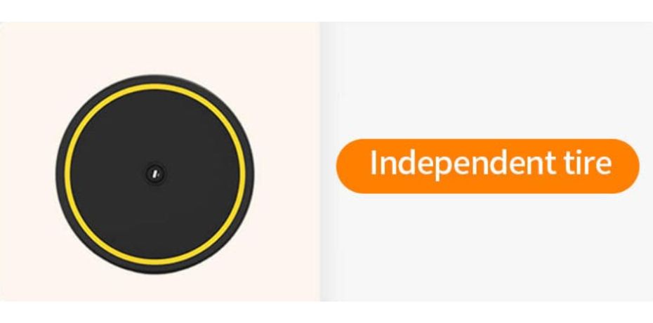 Independent tire uoibaby 5 in 1 baby tricycle
